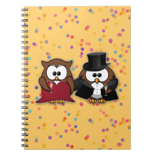 Carnet chouettes de champagne
