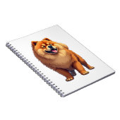 Carnet Chow Chow Chien Chien chinois race pour un Chow Ch (Côté Droit)
