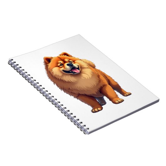 Carnet Chow Chow Chien Chien chinois race pour un Chow Ch (Côté Droit)