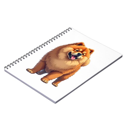 Carnet Chow Chow Chien Chien chinois race pour un Chow Ch (Côté gauche)