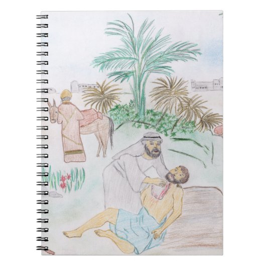 Carnet Christian Artwork Le bon samaritain (Devant)
