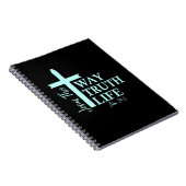 Carnet Christian Bible Verse John (Côté Droit)