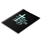 Carnet Christian Bible Verse John (Côté gauche)