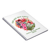 Carnet Christian BLOOM OÙ VOUS ÊTES PLANTÉ Floral (Côté Droit)