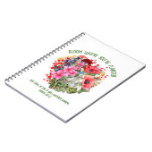 Carnet Christian BLOOM OÙ VOUS ÊTES PLANTÉ Floral (Côté gauche)