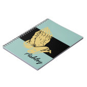 Carnet Christian Custom Aqua Notebook (Côté gauche)