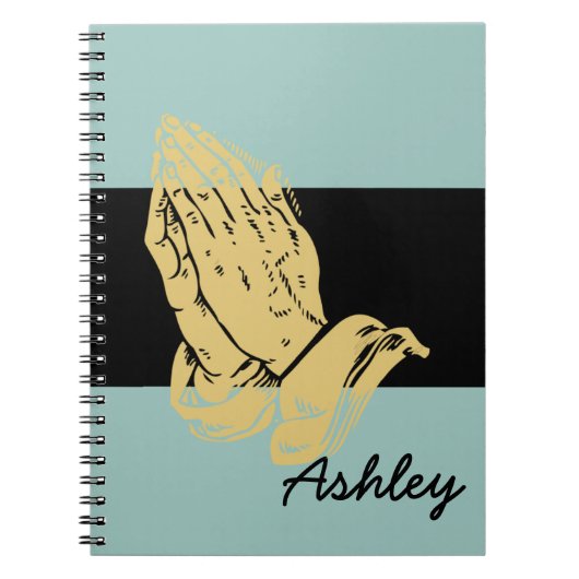 Carnet Christian Custom Aqua Notebook (Devant)