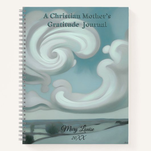 Carnet Christian Mother’s Gratitude Spiral Notebook (Devant)