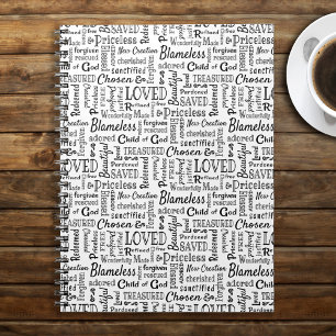 Carnet Christian Words of Affirmation