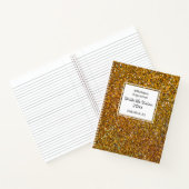 Carnet Christian WRITE THE VISION Personnalisable FAUX OR (Intérieur)