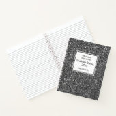 Carnet Christian WRITE THE VISION Personnalisable GRAY (Intérieur)