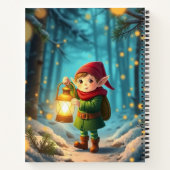 Carnet Christmas elf (Dos)