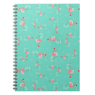 Carnet Christmas Flamingo Twist notebook