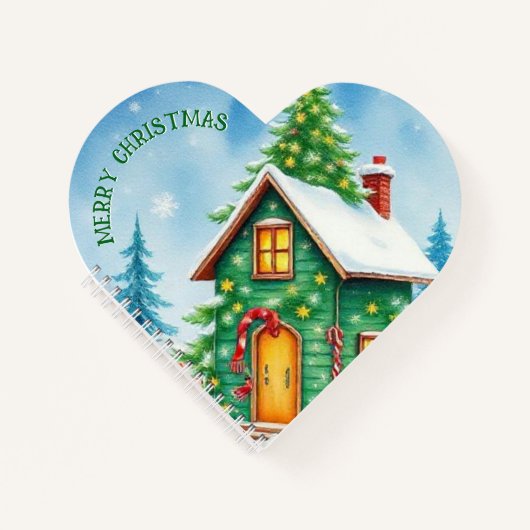 Carnet Christmas Hearts Notebook (Devant)