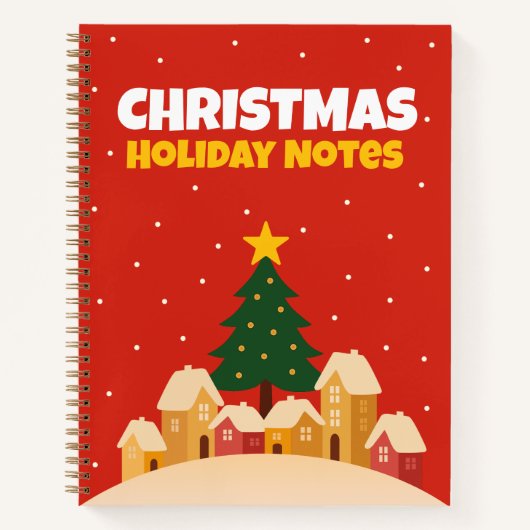 Carnet Christmas Holiday Traditions Notebook Lined (Devant)