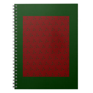Carnet Christmas Holly