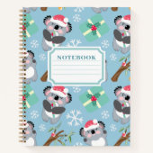 Carnet Christmas Koala (Devant)