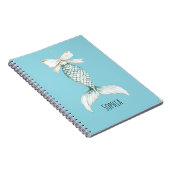 Carnet Christmas Mermaid Cream Bow (Côté Droit)