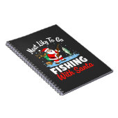 Carnet Christmas Merry Christmas For Gift Fishing Santa ( (Côté Droit)