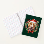 Carnet Christmas Pitbull (Intérieur)