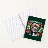 Carnet Christmas Pitbull (Intérieur)