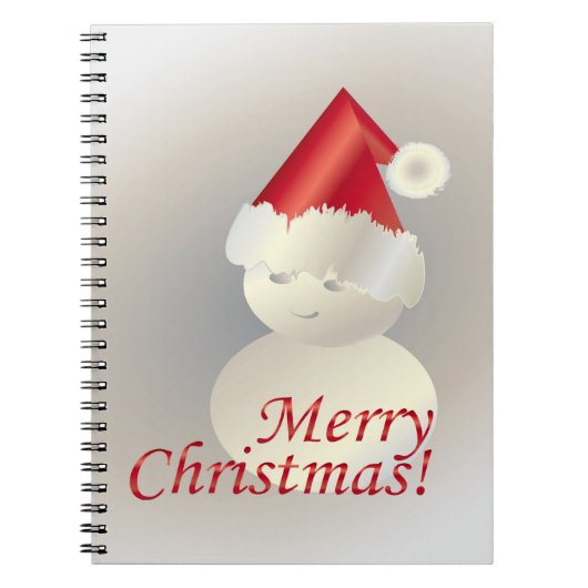 Carnet Christmas Snowman (Devant)