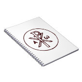 Carnet Christogramme sacré Chi-Rho Beaux-Arts (Côté Droit)