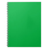 Carnet Chroma couleur clé vert (Devant)