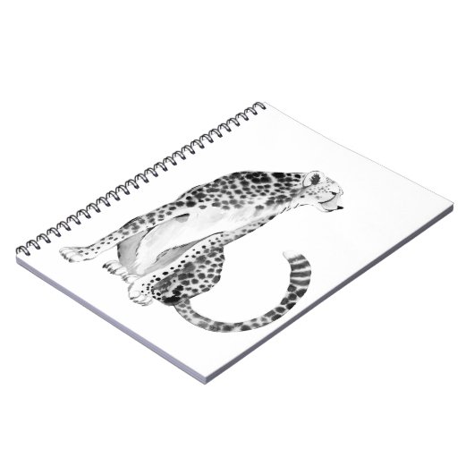 Carnet Chrome Cheetah (Côté gauche)