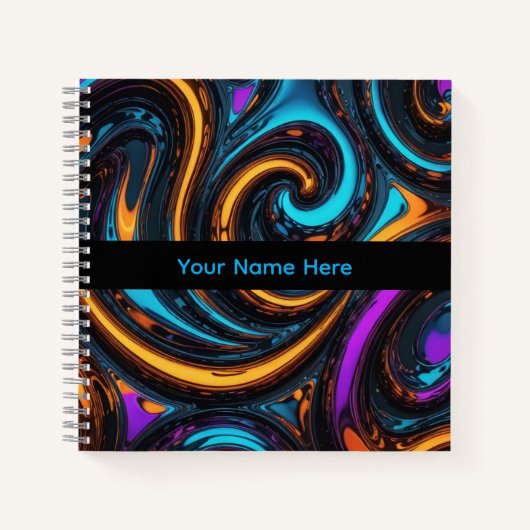 Carnet Chrome fondu (Devant)