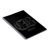 Carnet Chrome Hearts Style Professionnel Moderne Minimali (Côté Droit)