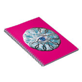 Carnet Chrome Mystical Eye Design (Côté Droit)