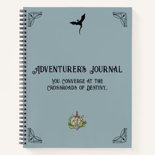 Carnet chronique de la campagne D&D (Devant)