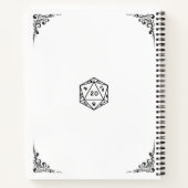 Carnet chronique de la campagne D&D (Dos)