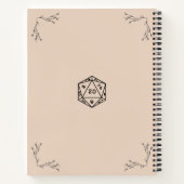 Carnet chronique de la campagne D&D (Dos)