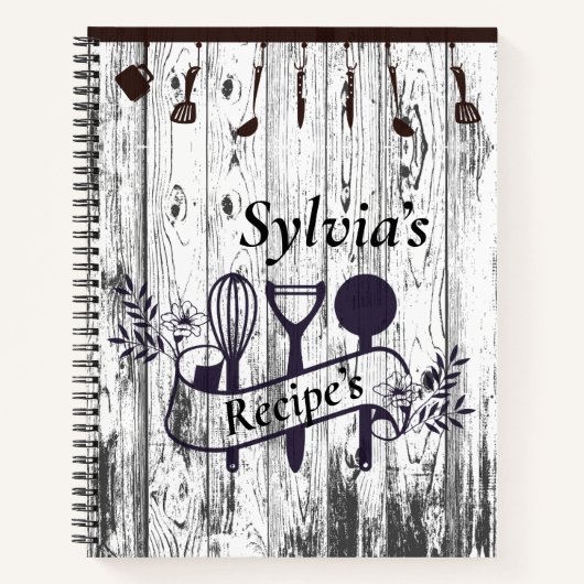 Carnet Chroniques de cuisine : Une recette rustique (Devant)