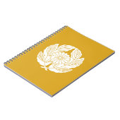 Carnet chrysanthème (Côté gauche)