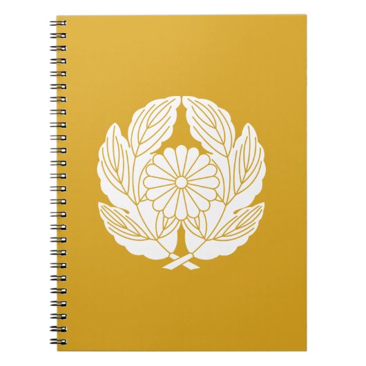 Carnet chrysanthème (Devant)