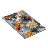 Carnet Chrysanthème - Fleurs à l'aquarelle (Côté Droit)