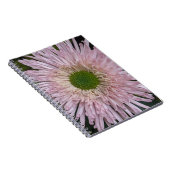 Carnet Chrysanthème rose fleuri (Côté Droit)