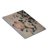 Carnet Chrysanthèmes (bois de graveur de couleur) (Côté Droit)