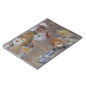 Carnet Chrysanthèmes par Gustave Caillebotte (Côté gauche)