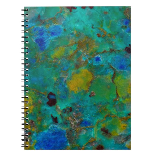 Carnet Chrysocolle de Blue Cliff (Devant)