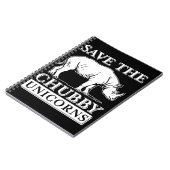 Carnet Chubby Unicorns (Côté gauche)