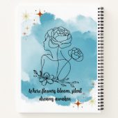 Carnet Chuchotements de Fleurs (Dos)