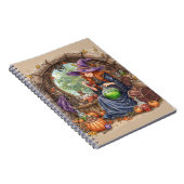 Carnet Chuchotements de Magie, Belle Sorcière et Sa Potio (Côté Droit)