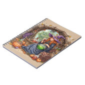Carnet Chuchotements de Magie, Belle Sorcière et Sa Potio (Côté gauche)