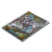 Carnet Chuchotements de Paris Peinture par Alfred Fox (Côté gauche)