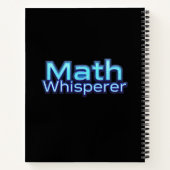 Carnet Chuchoteur de Maths (Dos)