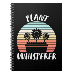 Carnet Chuchoteur de plantes Rétro Vintage